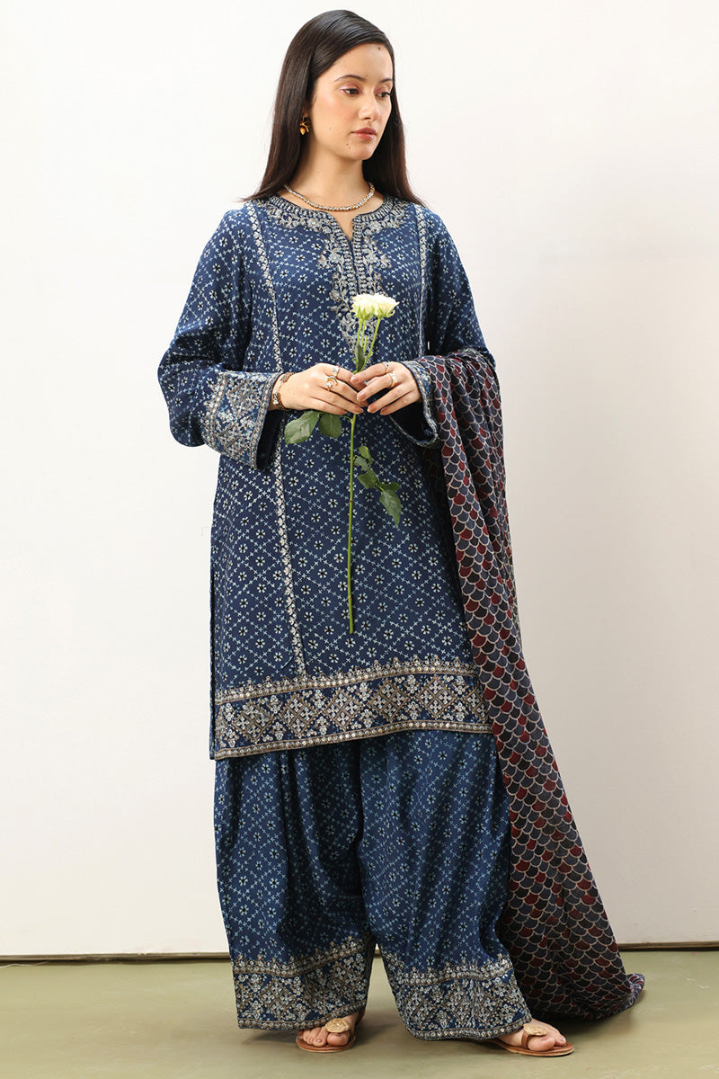 Ajrak Virsa 3-Piece Set