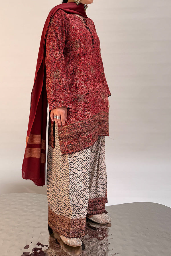 Ajrak Riwayat 3-Piece Ensemble