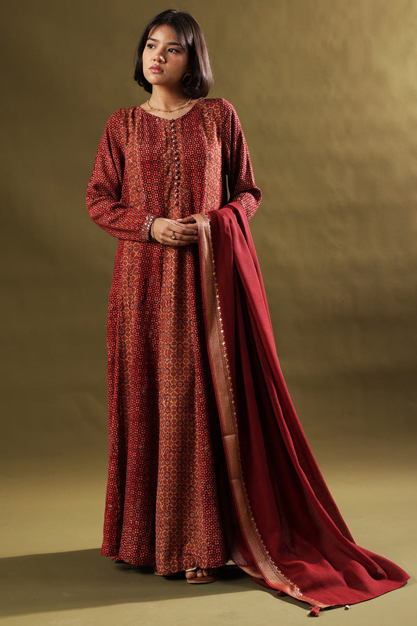 Naqsh-e-Ajrak 3-Piece Set