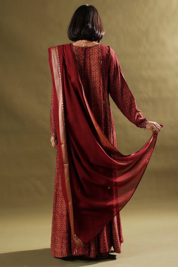 Naqsh-e-Ajrak 3-Piece Set