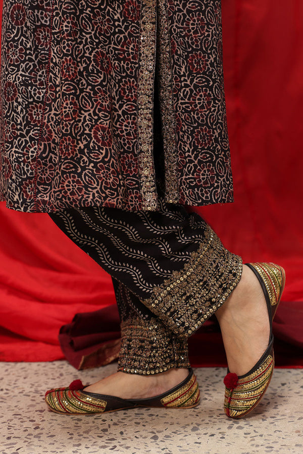 Ajrak Opulence 3-Piece Suit