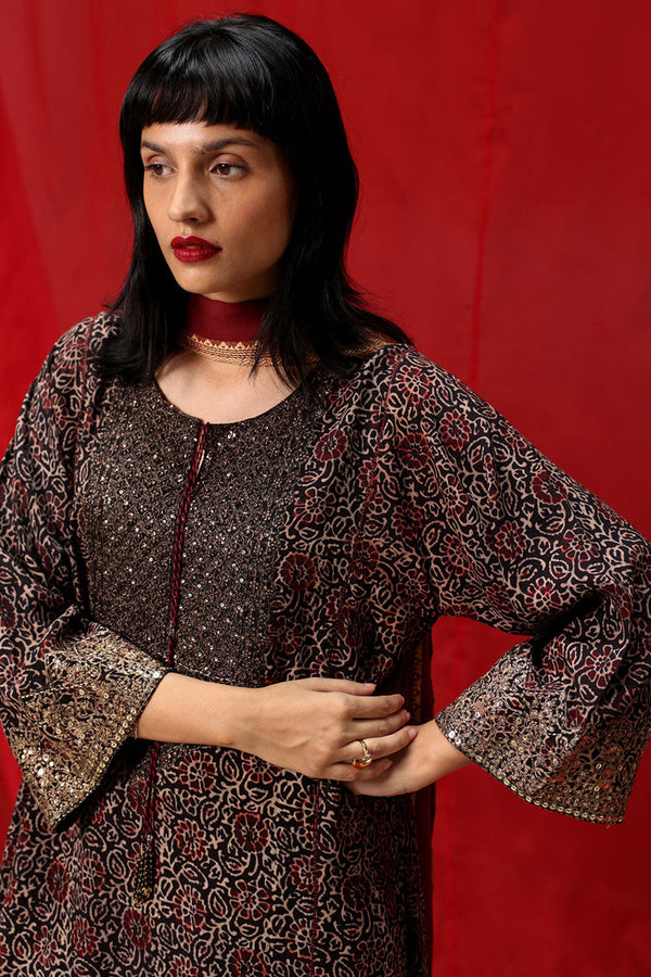 Ajrak Opulence 3-Piece Suit