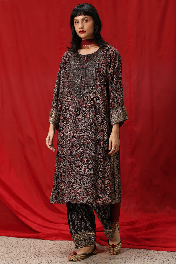 Ajrak Opulence 3-Piece Suit