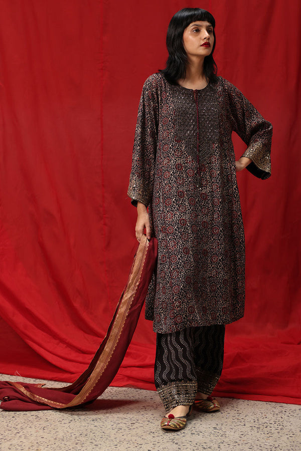 Ajrak Opulence 3-Piece Suit