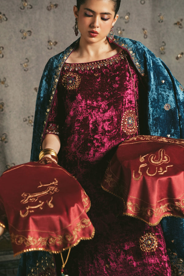 Zouq-e-Bahaar Gharara Set