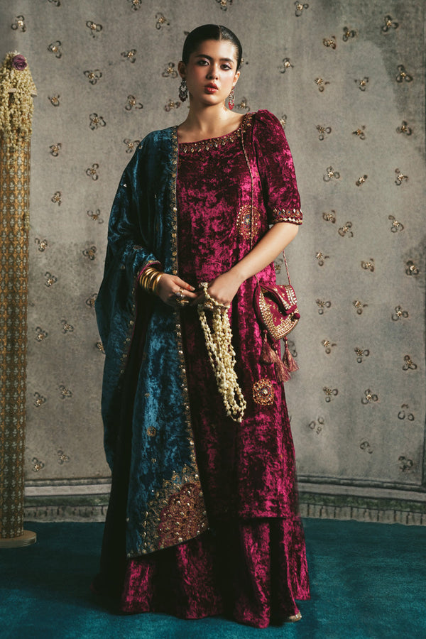 Zouq-e-Bahaar Gharara Set