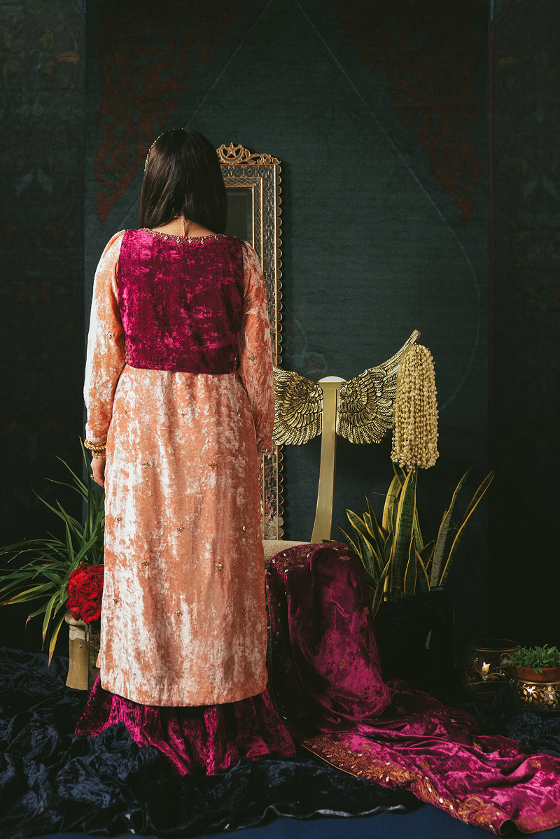 Rouge Velvet 3-Piece Koti Ensmeble