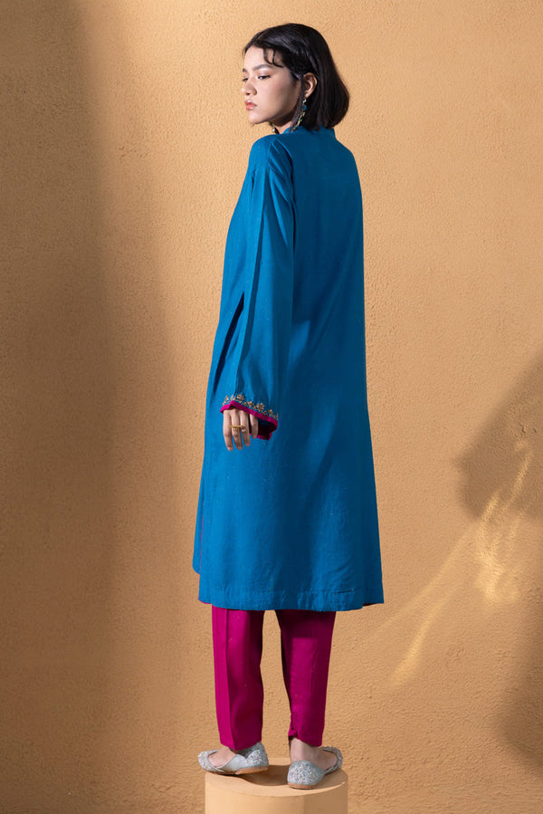 Zari Nur Embroidered Set