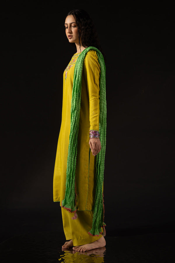 Embroidered Dreams 3-Piece Suit