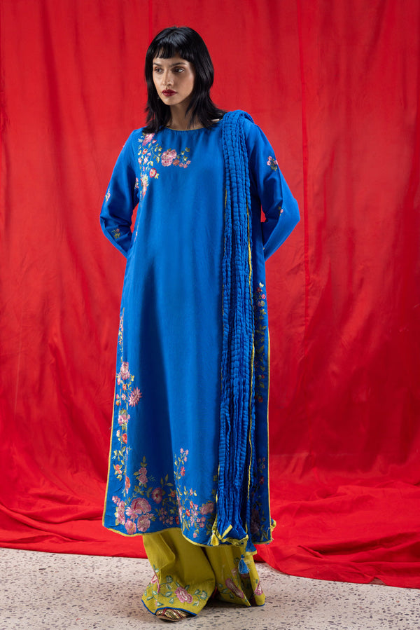 Embroidered Dreams 3-Piece Suit