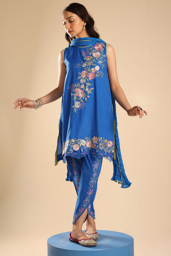 Phool Embroidered 3-Piece Ensemble