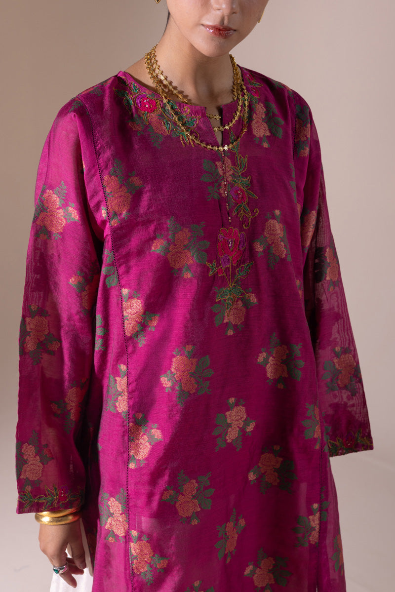 Golden Rose Jacquard Shirt