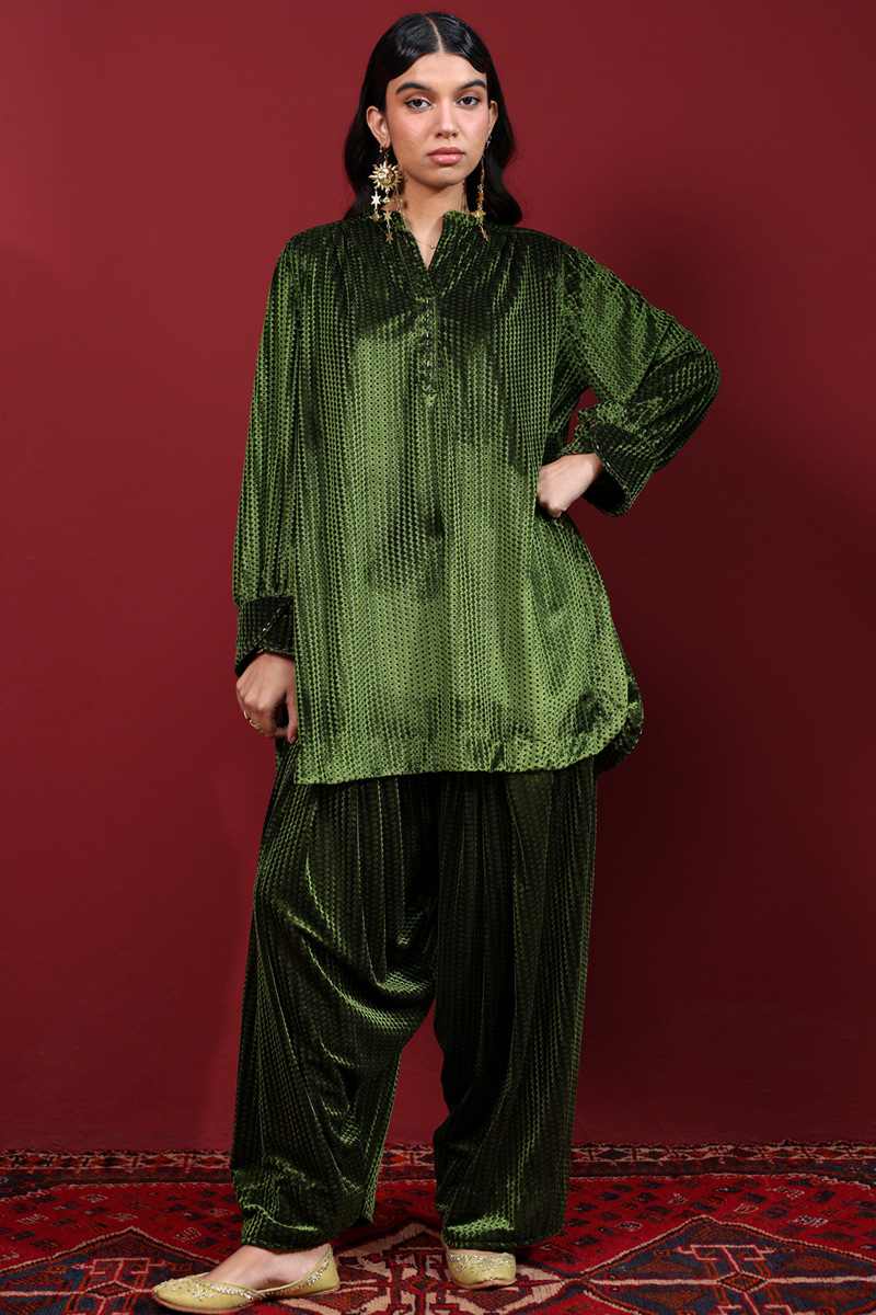 Shandaar Velvet Co-Ord Set
