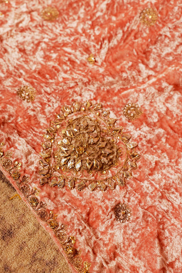 Regal Velvet Drape Shawl