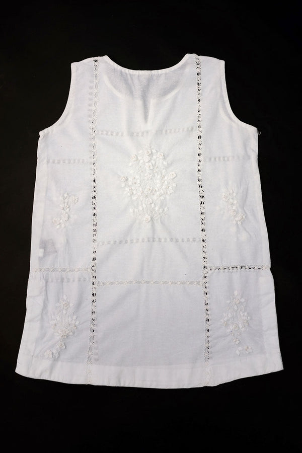 Embroidered Motia Top
