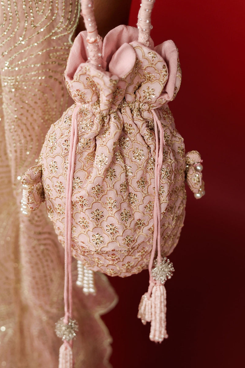 Embroidered Bridal Bag