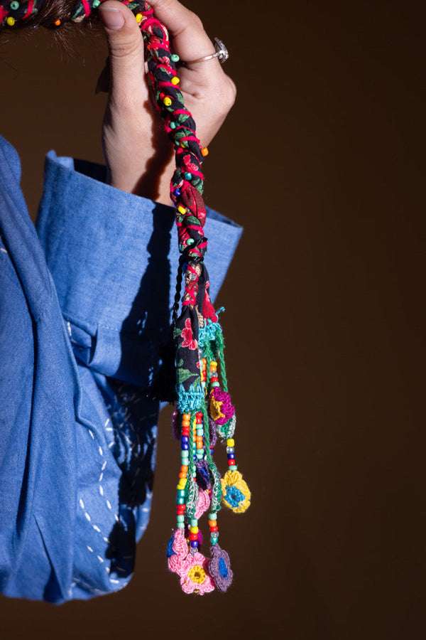 Bead-Bloom Crochet Paranda