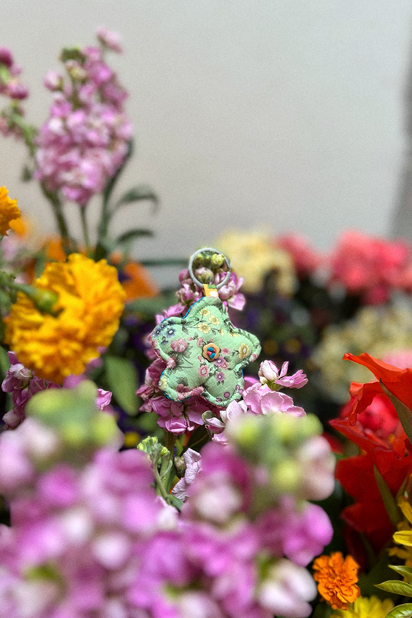 Soft Bloom Keychain
