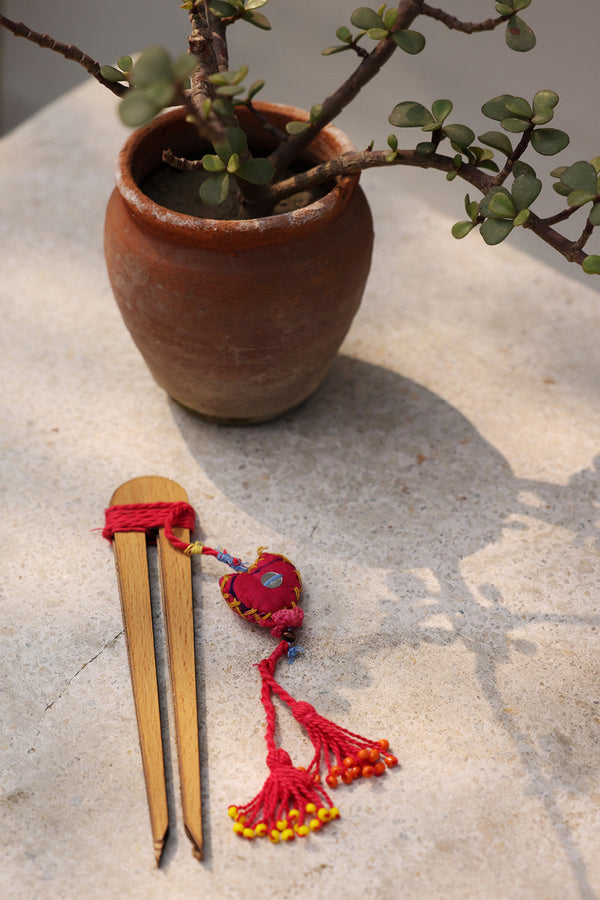 Tassel drop Hair Pin