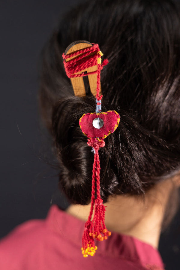 Tassel drop Hair Pin