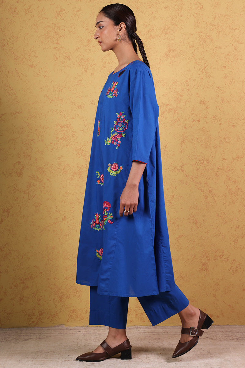 Hand-Embroidered Melange Set