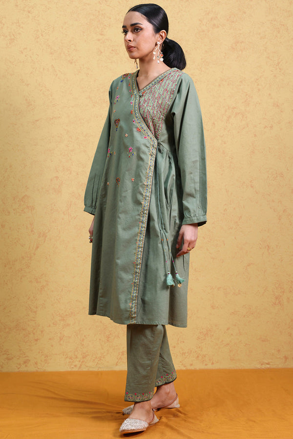 Hand-Crafted Sainchi Angrakha Set