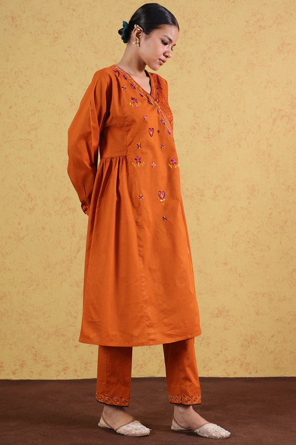 Hand-Crafted Sainchi Angrakha Set