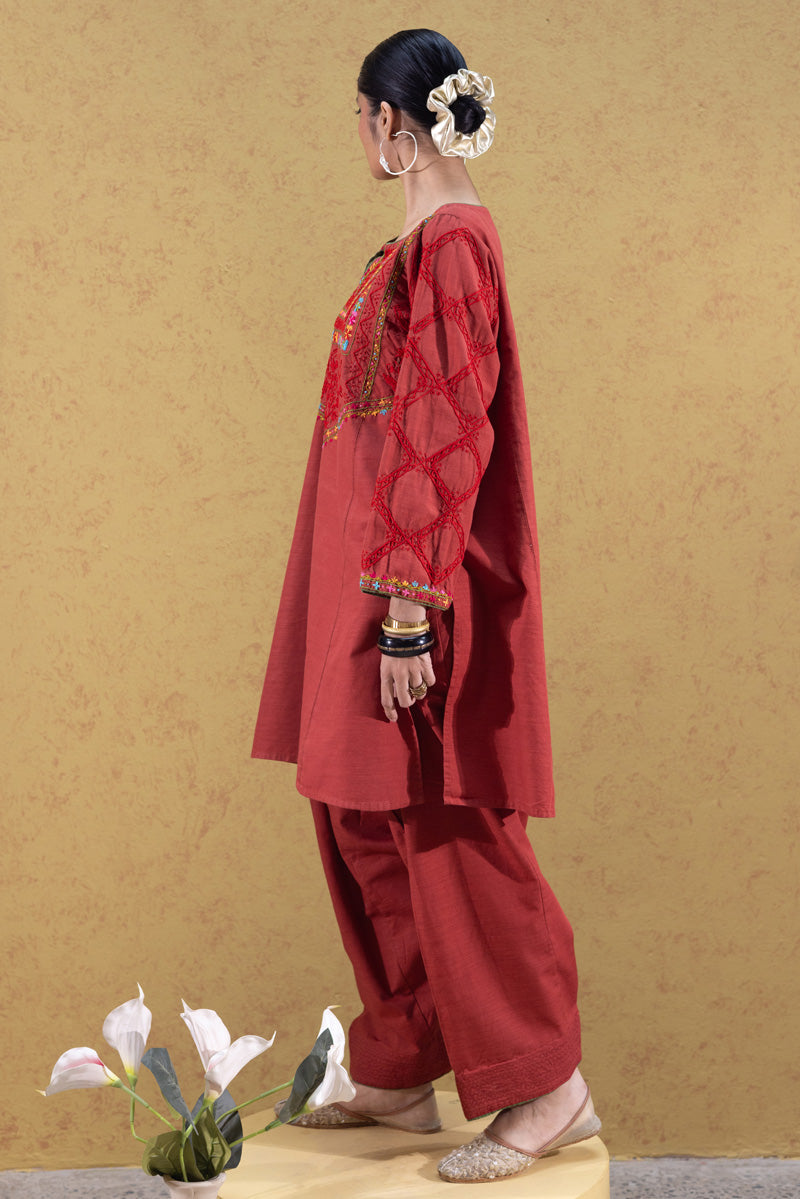 maroon
