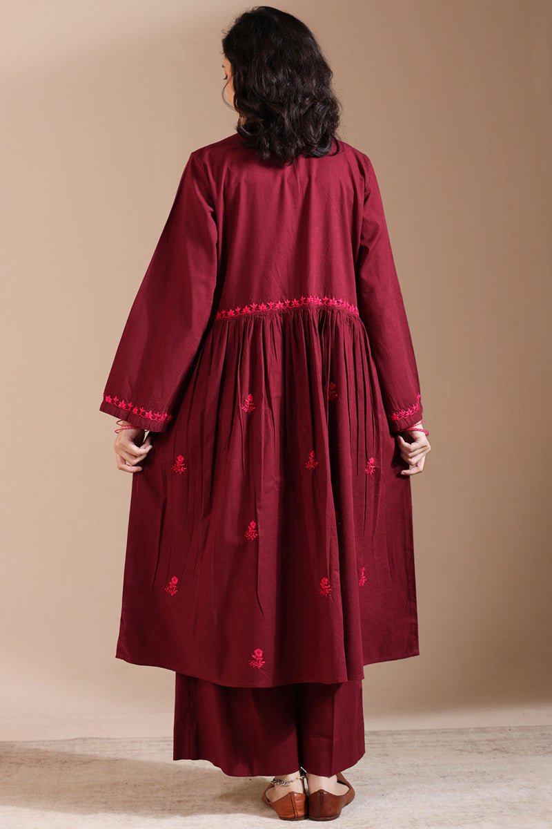 Hand-Embroidered N K R Set