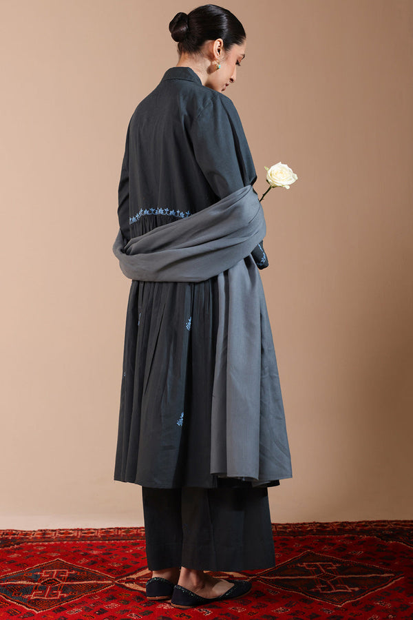 Hand-Embroidered N K R Set