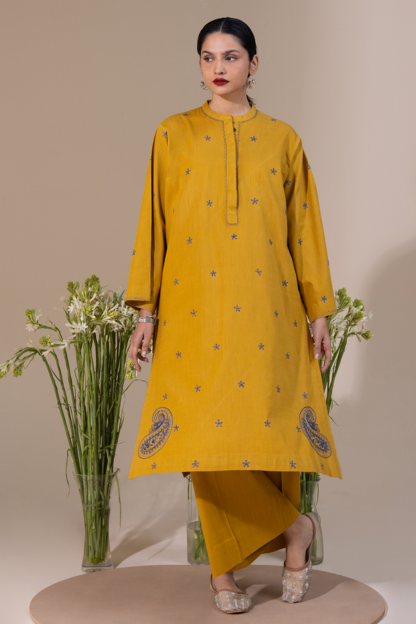 N K R Embroidered Set