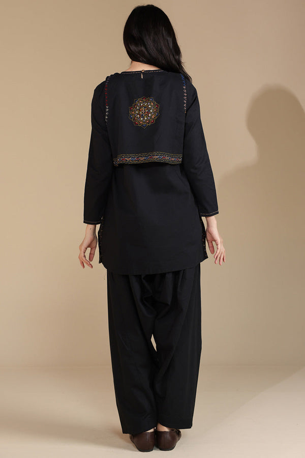 Hand-Embroidered 3-Piece Koti Set