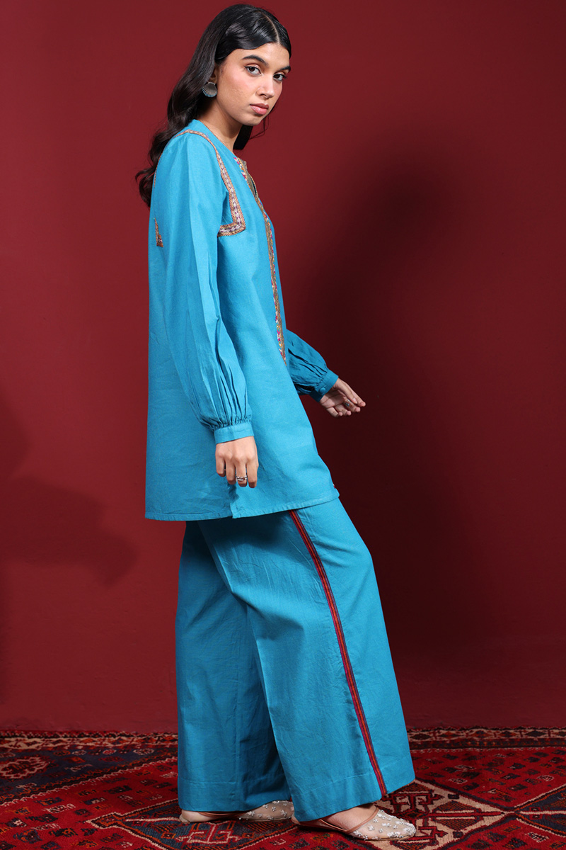 blue
