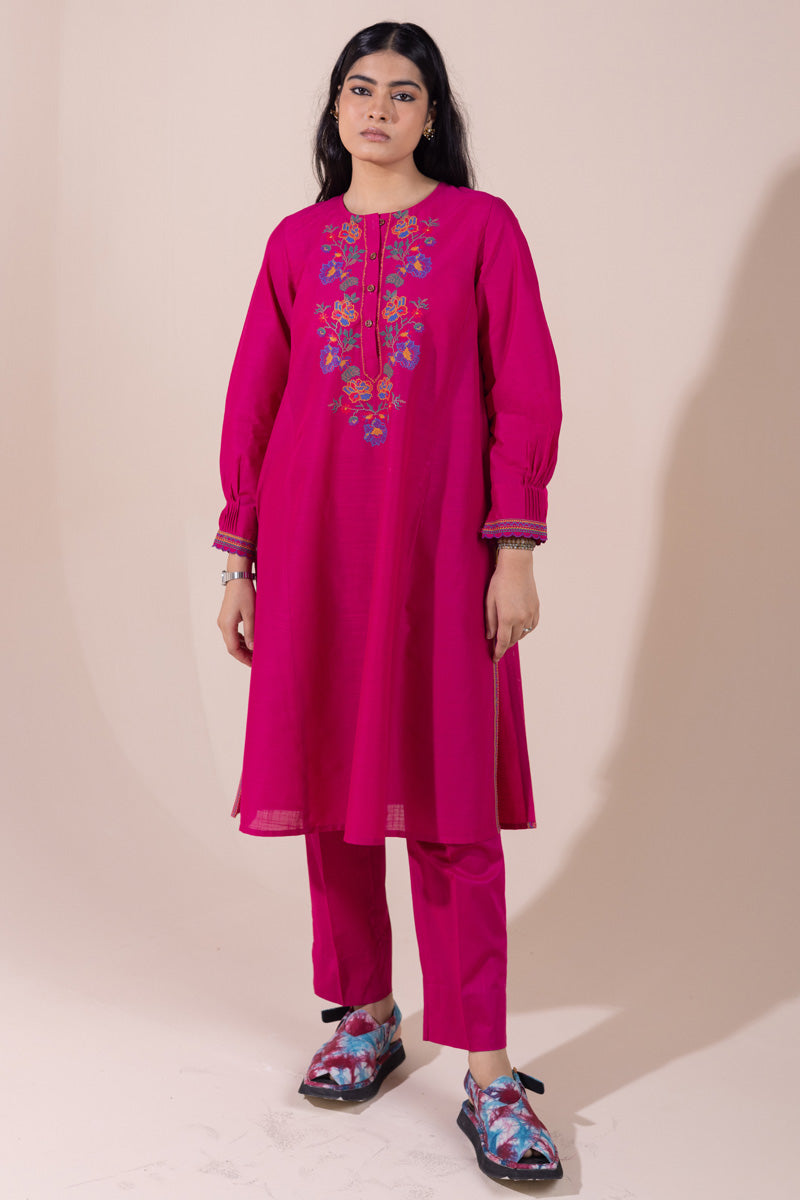 Pyari Paras Embroidered Set