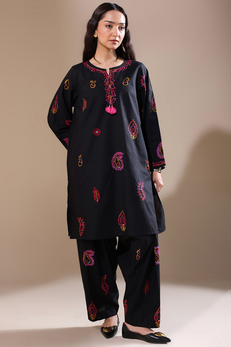Embroidered Laari Adda Set