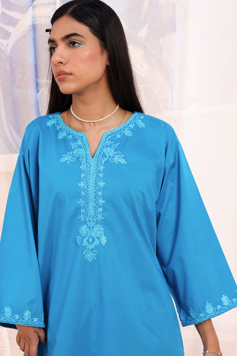 Chitrali Chogha Embroidered Set