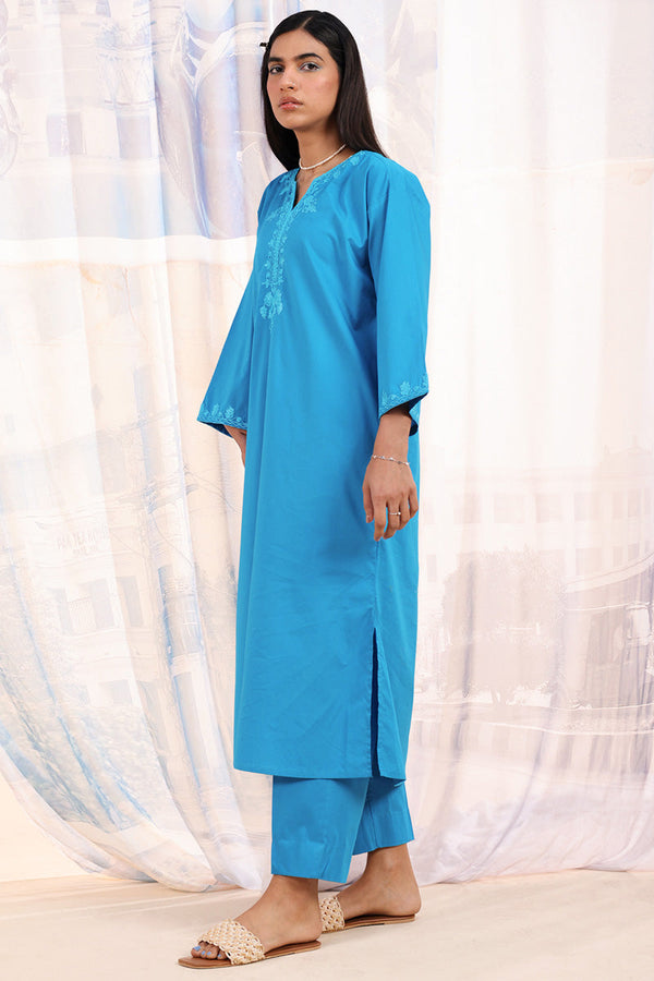 Chitrali Chogha Embroidered Set