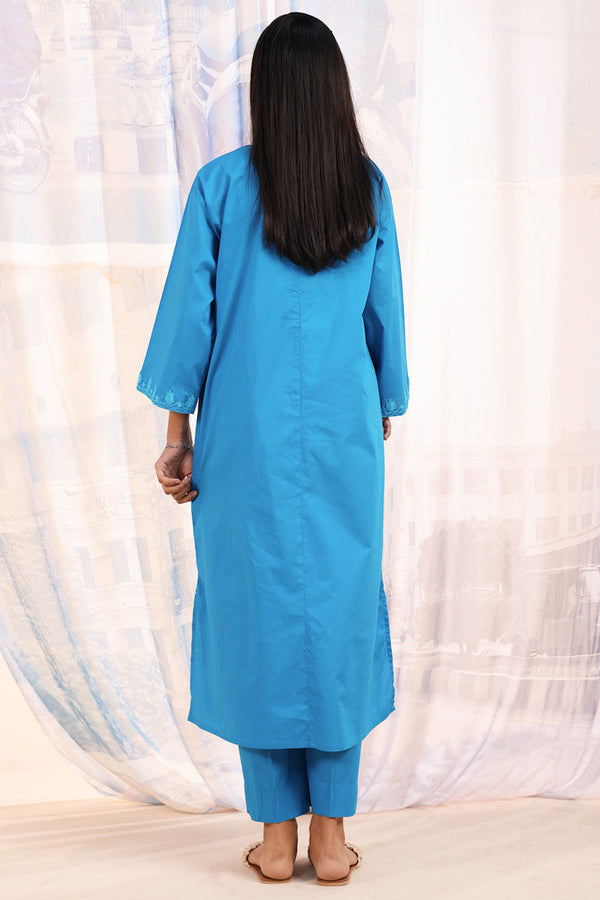 Chitrali Chogha Embroidered Set