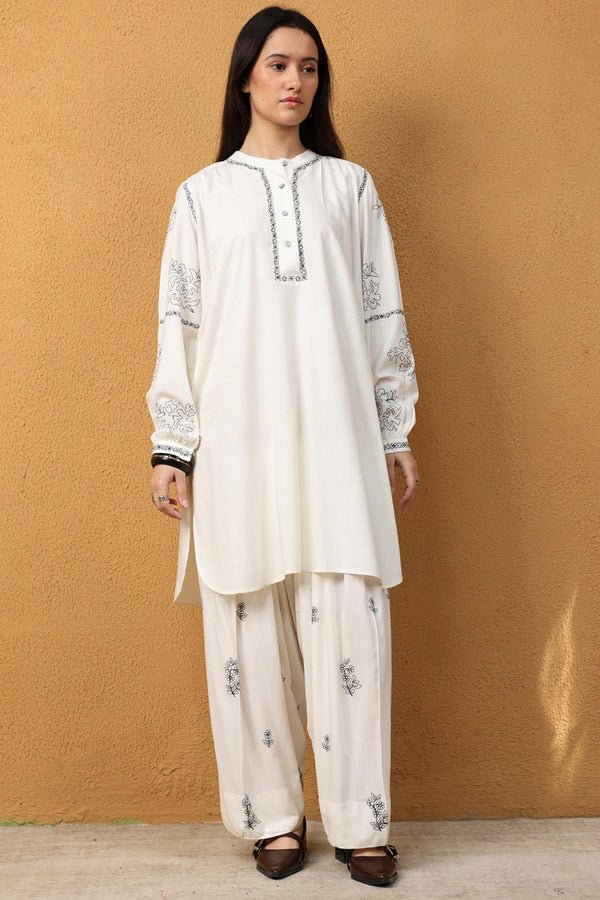 Monochrome Embroidered Edit