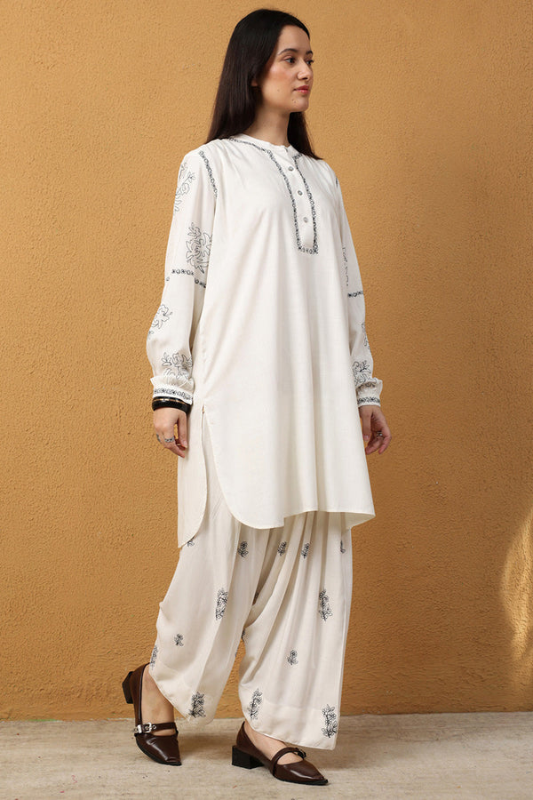 Monochrome Embroidered Edit