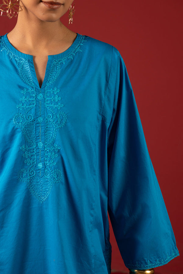 Embroidered Chitrali Chogha Set