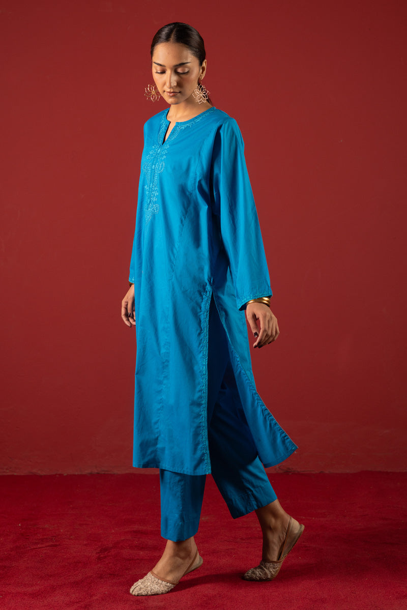 Embroidered Chitrali Chogha Set