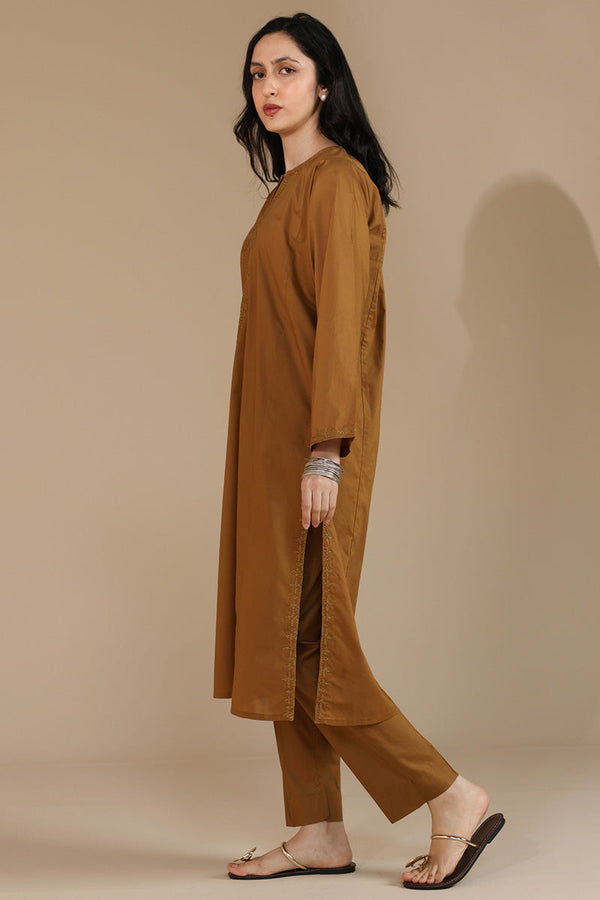 Embroidered Chitrali Chogha Set