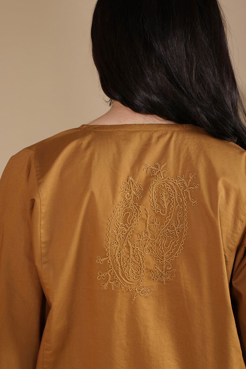 Embroidered Chitrali Chogha Set