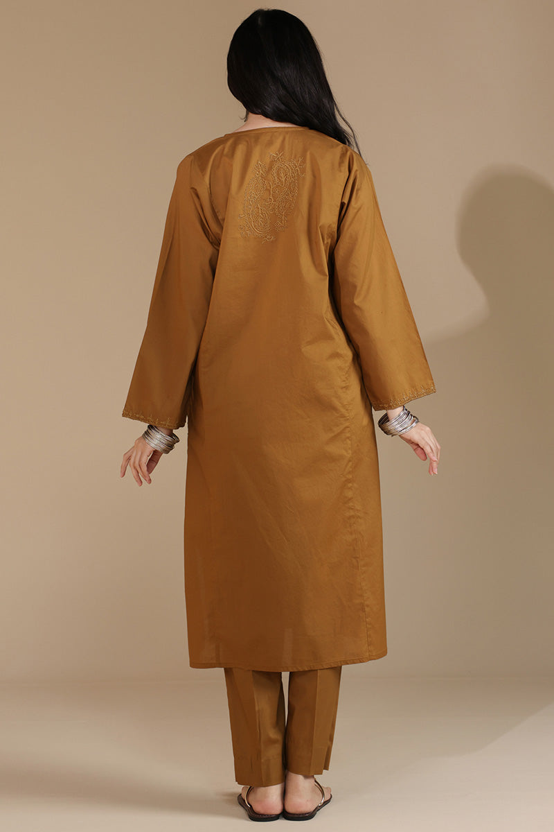 Embroidered Chitrali Chogha Set