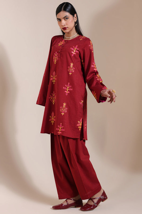 Embroidered Misty Set