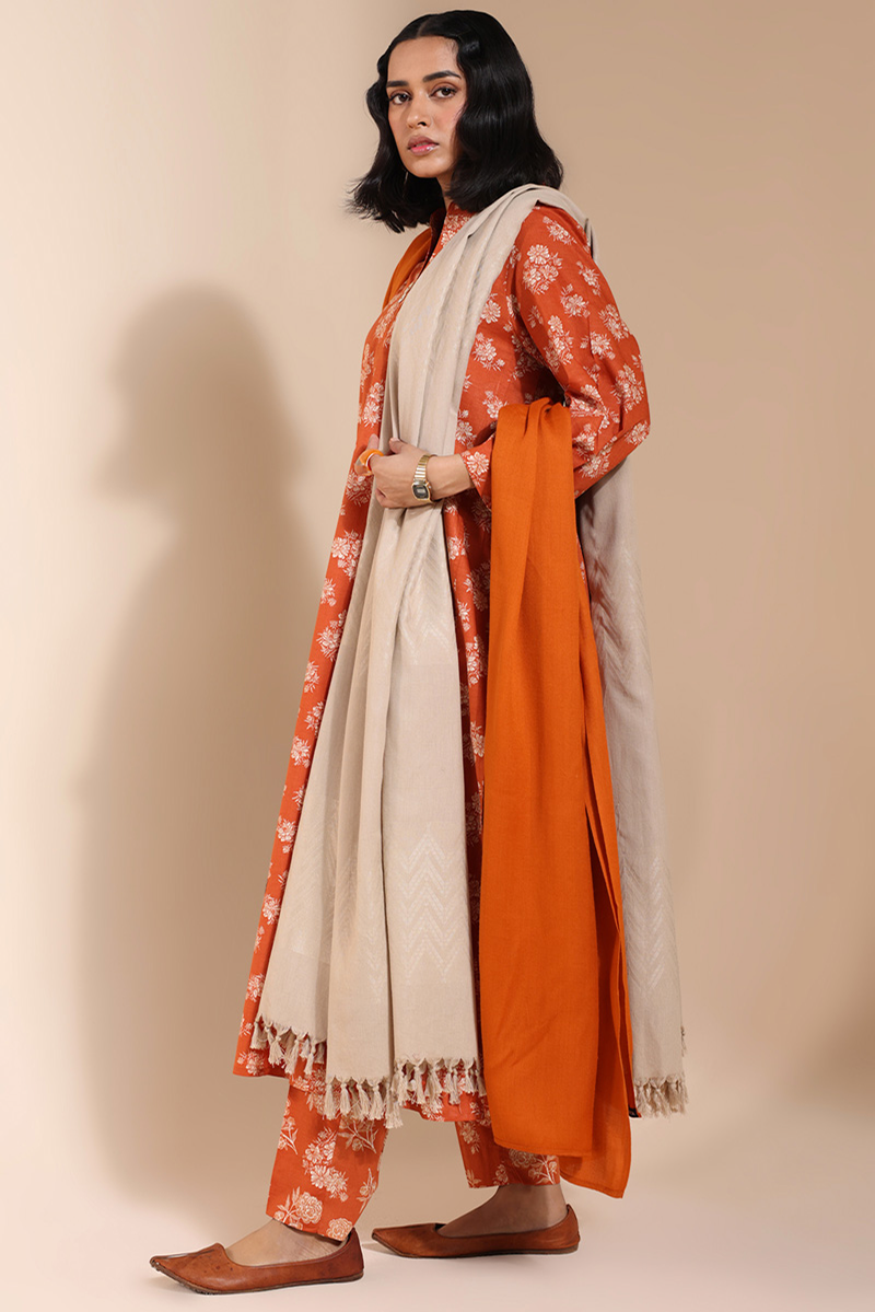 Melange Printed Duo-Set