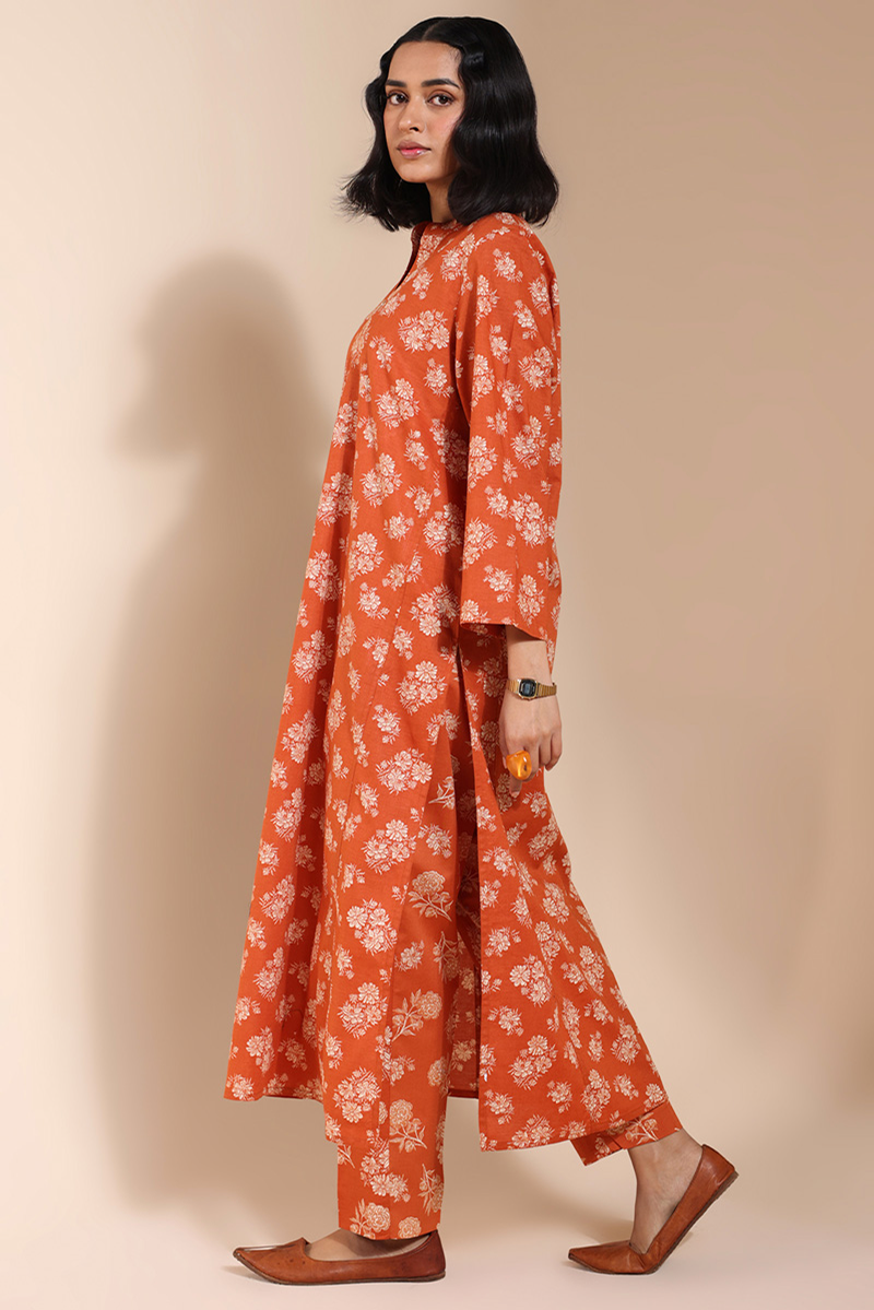 Melange Printed Duo-Set