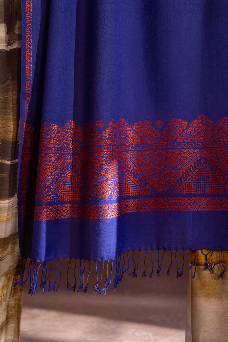 Whisper Yarn-Dye Shawl