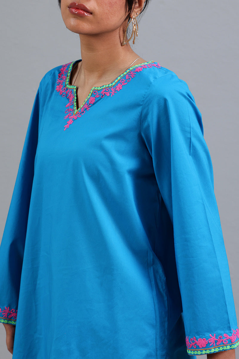 blue